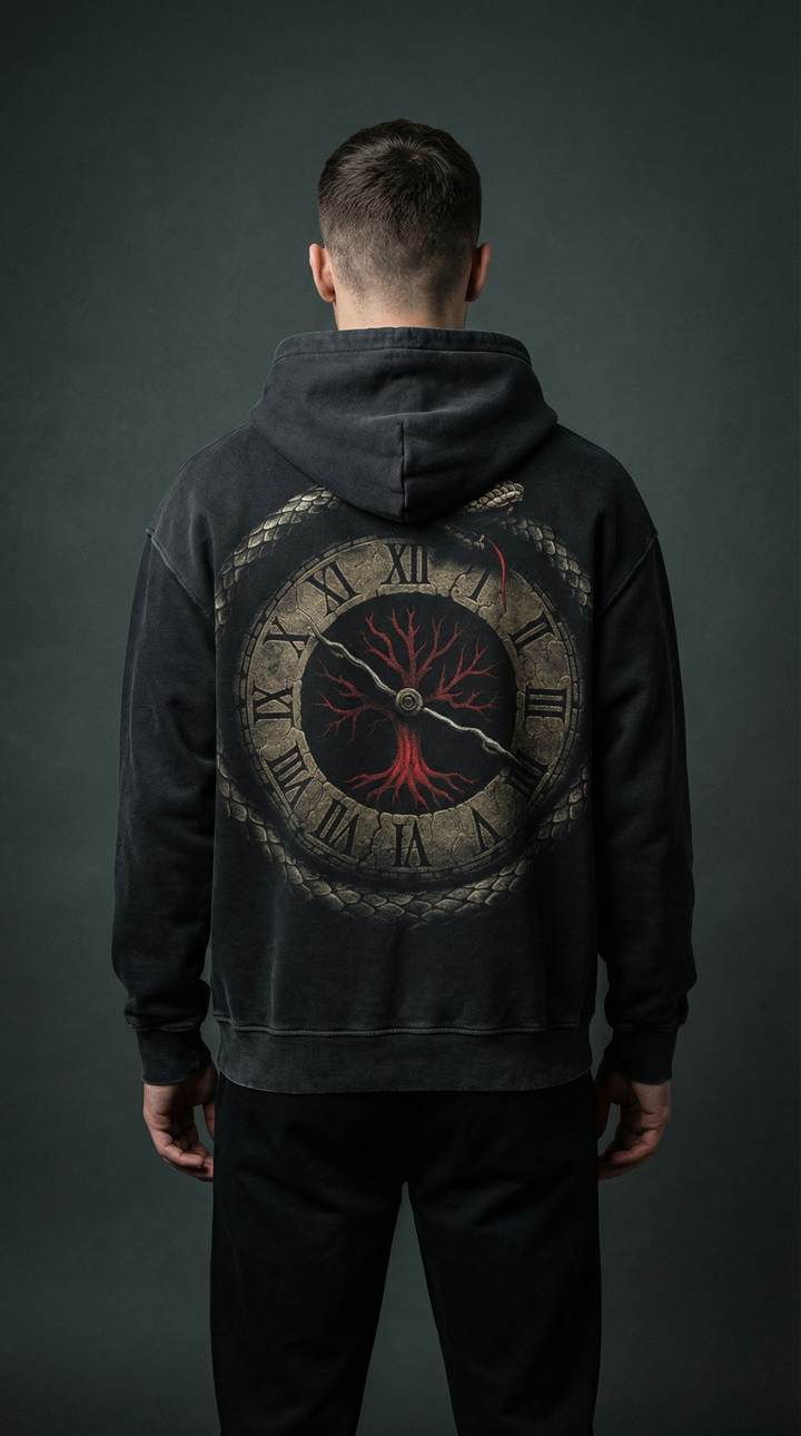 BLACK CLOCK NRFTW SERIES HOODIE
