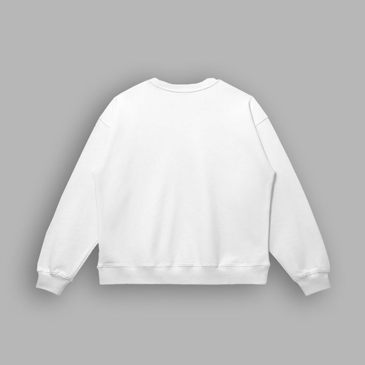WHITE CR SERIES SWEATSHIRT