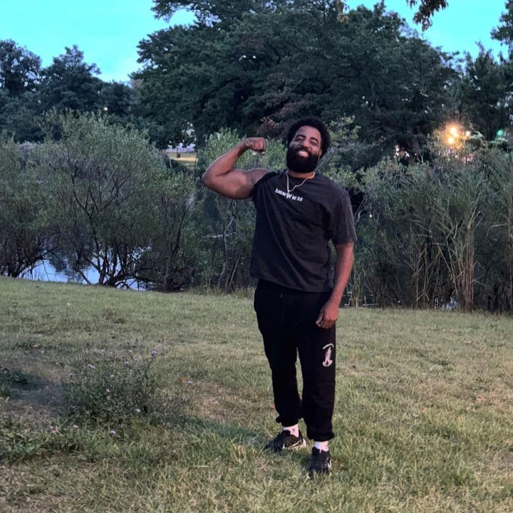 BLACK UNITED IN VEIN SWEATPANTS