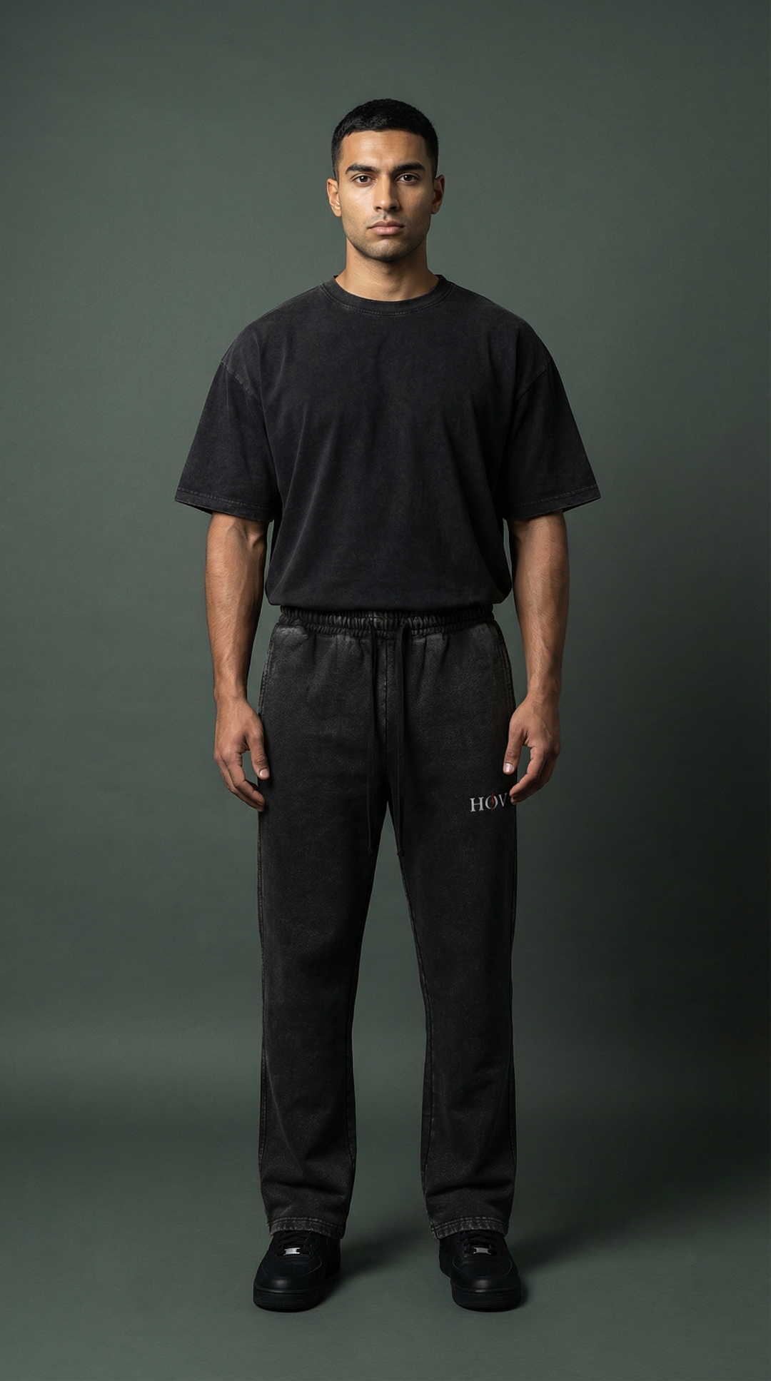 BLACK CR SERIES SWEATPANTS