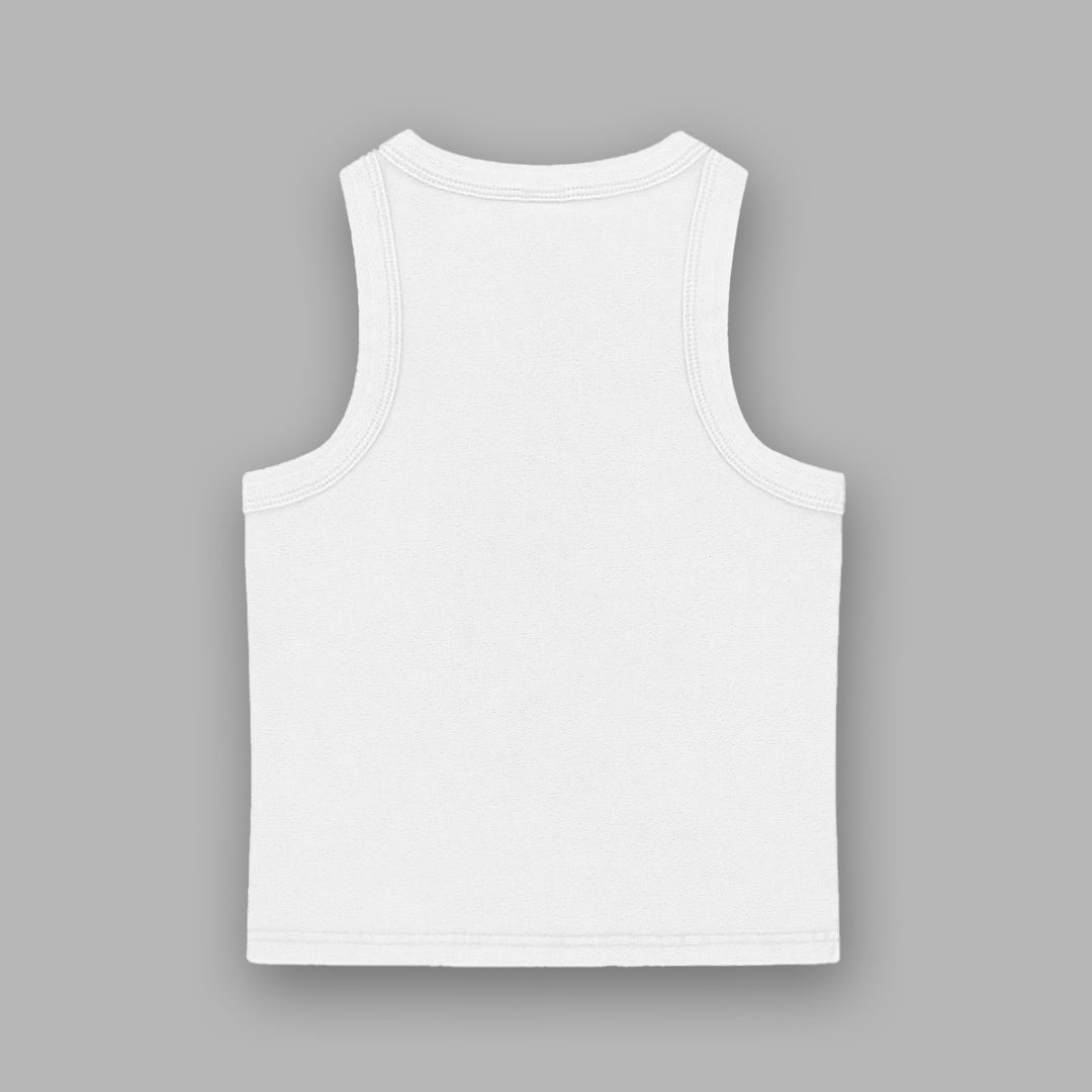 WHITE CR SERIES TANK TOP (FOR HER)