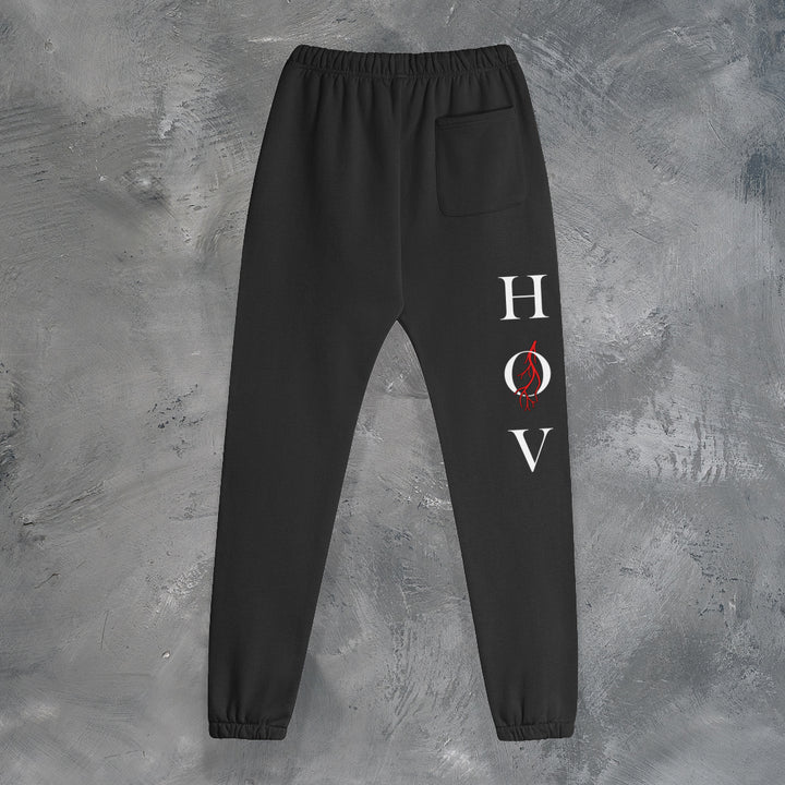 BLACK UNITED IN VEIN SWEATPANTS