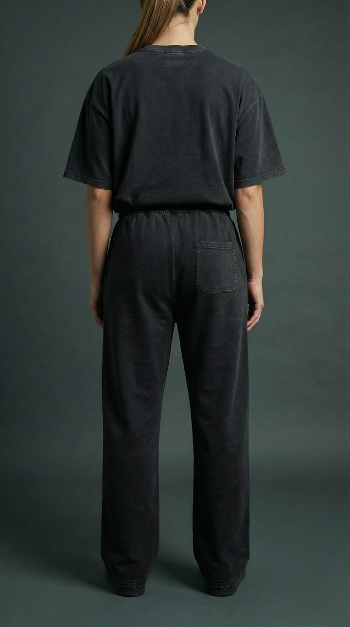 BLACK NRFTW SERIES SWEATPANTS